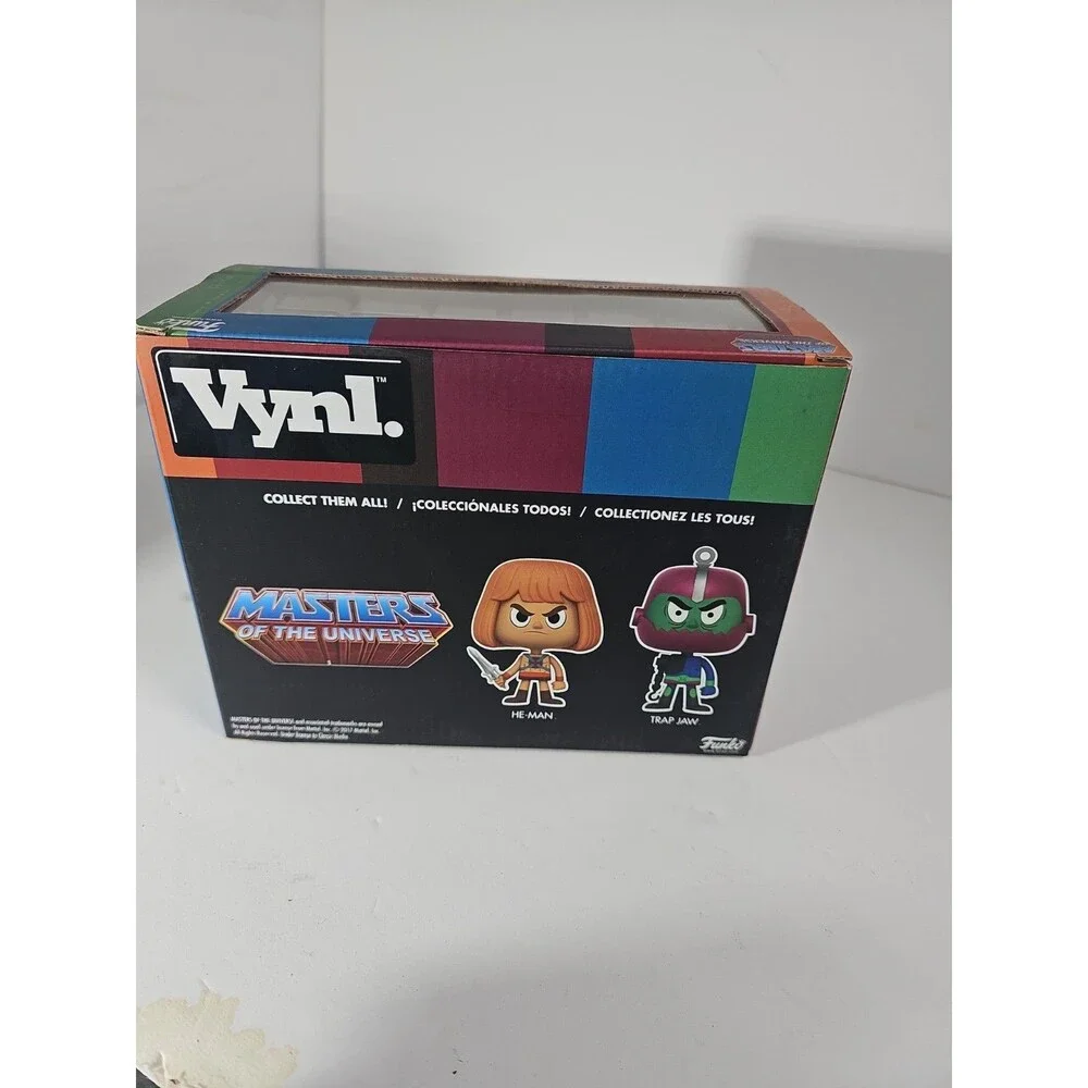 FUNKO Vynl 2-PACK HE-MAN & TRAP JAW Masters Of The Universe GraySkull New